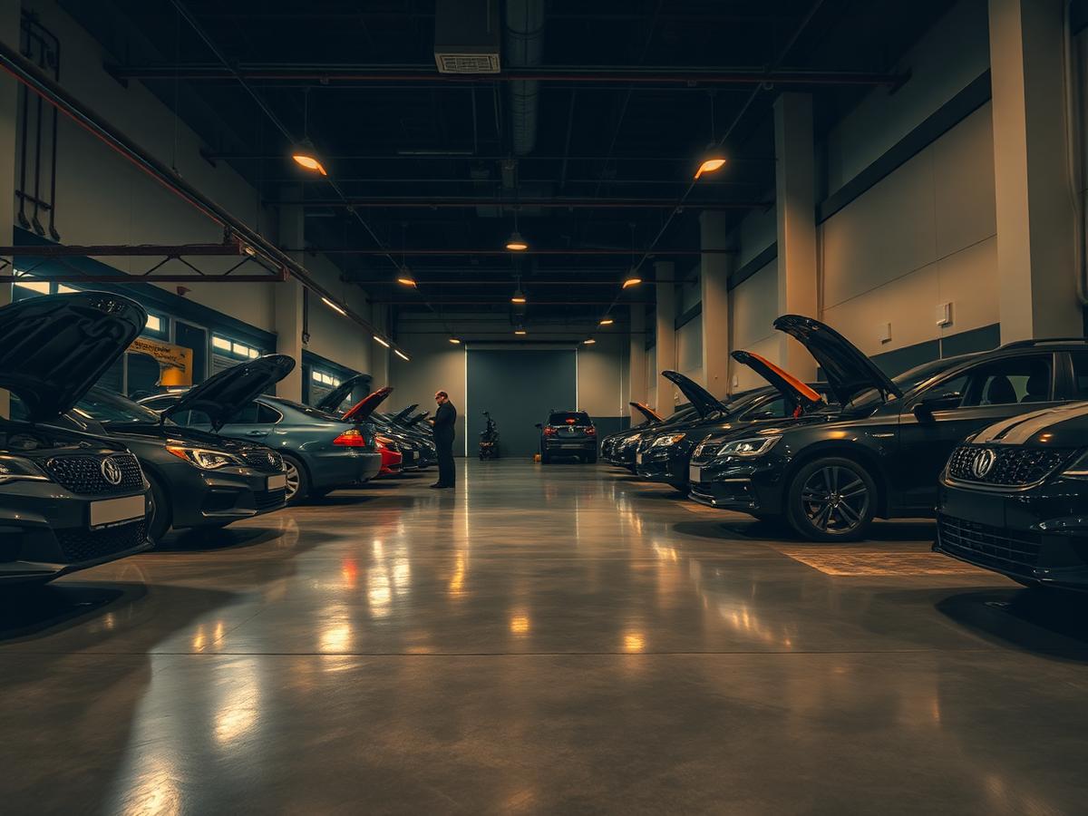 Perfect Panel repair facility interior